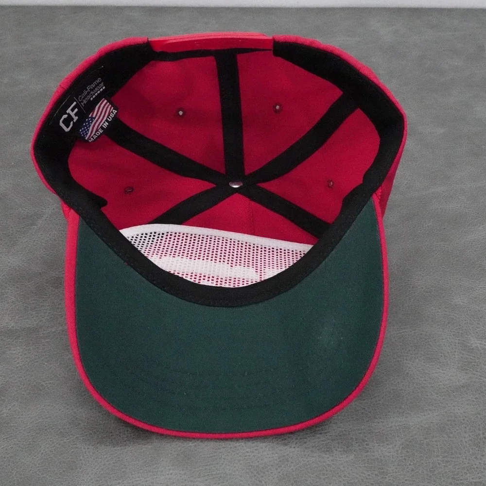 Cali Fame Make America Great Again Hat Red MAGA Snapback Made USA Cap